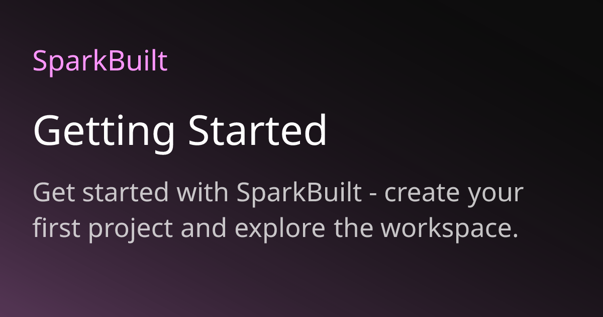 Getting Started